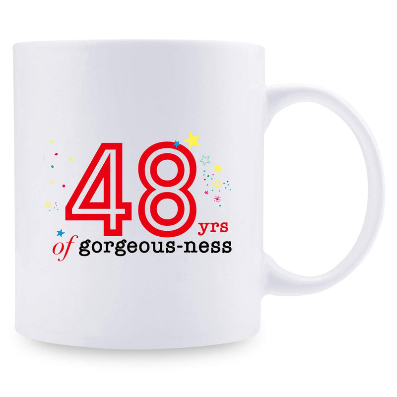 48th Birthday Gifts for Men - 1971 Birthday Gifts for Men, 48 Years Old Birthday Gifts Coffee Mug for Dad, Husband, Friend, Brother, Him, Colleague, Coworker - 11oz