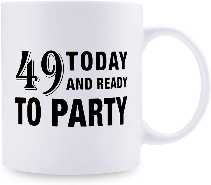 49th Birthday Gifts for Men - 1970 Birthday Gifts for Men, 49 Years Old Birthday Gifts Coffee Mug for Dad, Husband, Friend, Brother, Him, Colleague, Coworker - 11oz