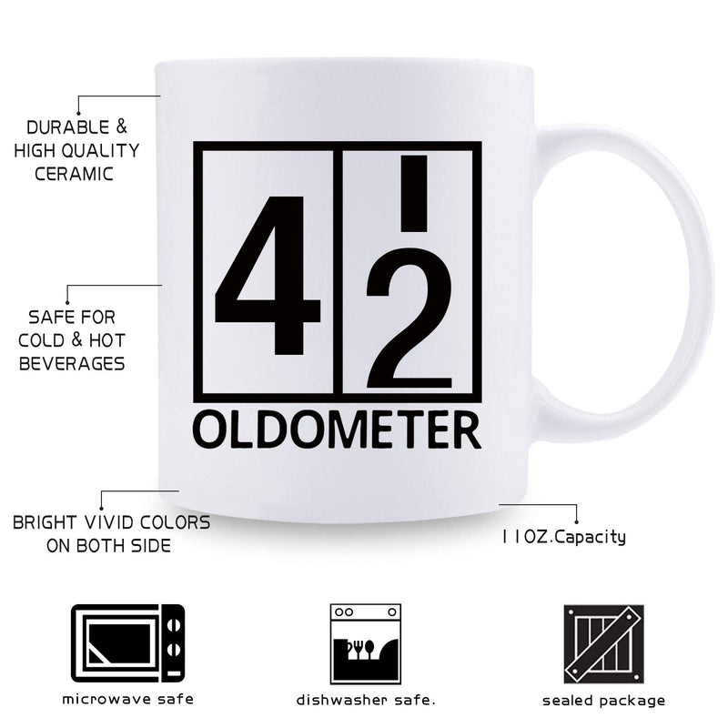 42nd Birthday Gifts for Women - 1977 Birthday Gifts for Women, 42 Years Old Birthday Gifts Coffee Mug for Mom, Wife, Friend, Sister, Her, Colleague, Coworker, Oldometer Mug - 11oz