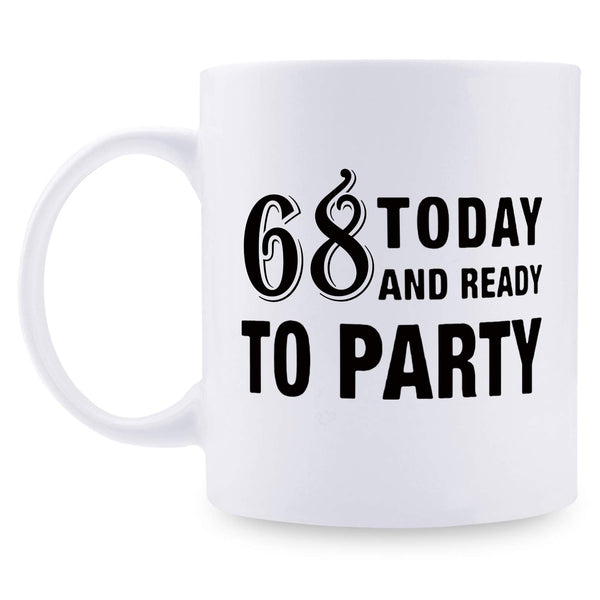 68th Birthday Gifts for Women - 1951 Birthday Gifts for Women, 68 Years Old Birthday Gifts Coffee Mug for Mom, Wife, Friend, Sister, Her, Colleague, Coworker - 11oz