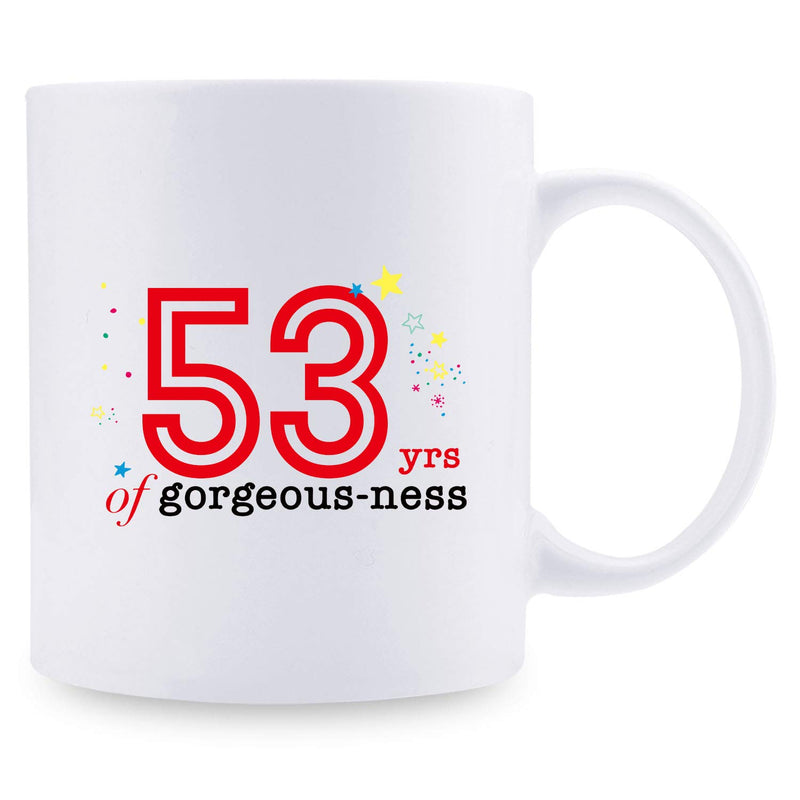 53rd Birthday Gifts for Men - 1966 Birthday Gifts for Men, 53 Years Old Birthday Gifts Coffee Mug for Dad, Husband, Friend, Brother, Him, Colleague, Coworker - 11oz