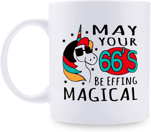 66th Birthday Gifts for Women - 1953 Birthday Gifts for Women, 66 Years Old Birthday Gifts Coffee Mug for Mom, Wife, Friend, Sister, Her, Colleague, Coworker - 11oz