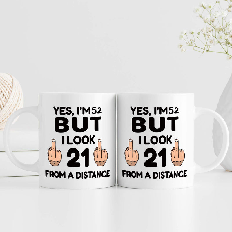 52nd Birthday Gifts for Women - 1967 Birthday Gifts for Women, 52 Years Old Birthday Gifts Coffee Mug for Mom, Wife, Friend, Sister, Her, Colleague, Coworker - 11oz