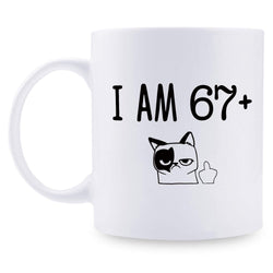 68th Birthday Gifts for Women - 1951 Birthday Gifts for Women, 68 Years Old Birthday Gifts Coffee Mug for Mom, Wife, Friend, Sister, Her, Colleague, Coworker - 11oz