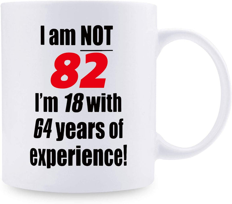 82nd Birthday Gifts For Men - 1937 Birthday Gifts for Men, 82 Years Old Birthday Gifts Coffee Mug for Dad, Husband, Friend, Brother, Him, Colleague, Coworker - 11oz