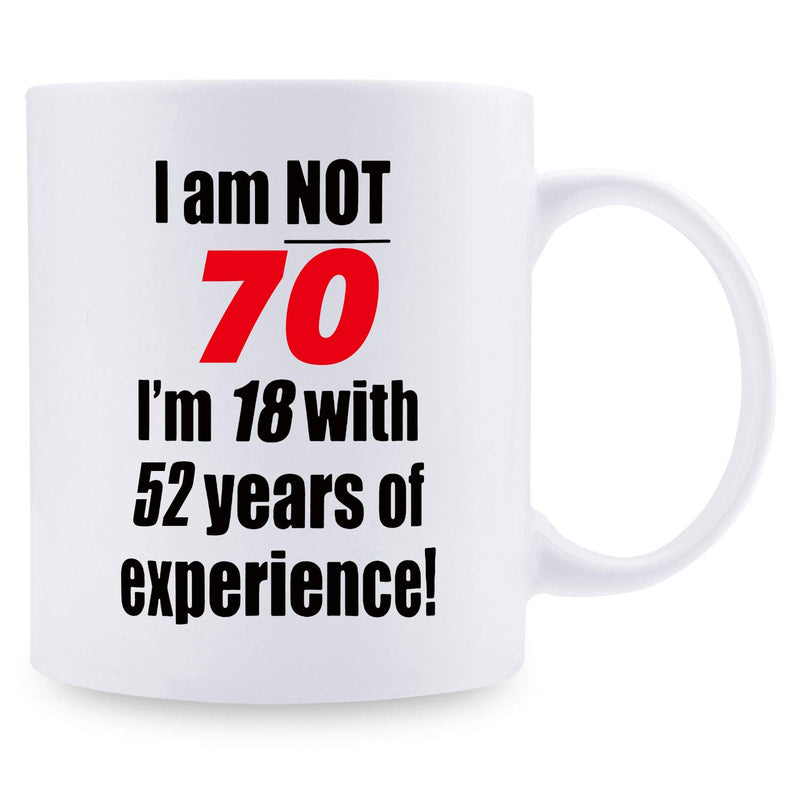 70th Birthday Gifts for Men - 1949 Birthday Gifts for Men, 70 Years Old Birthday Gifts Coffee Mug for Dad, Husband, Friend, Brother, Him, Colleague, Coworker - 11oz