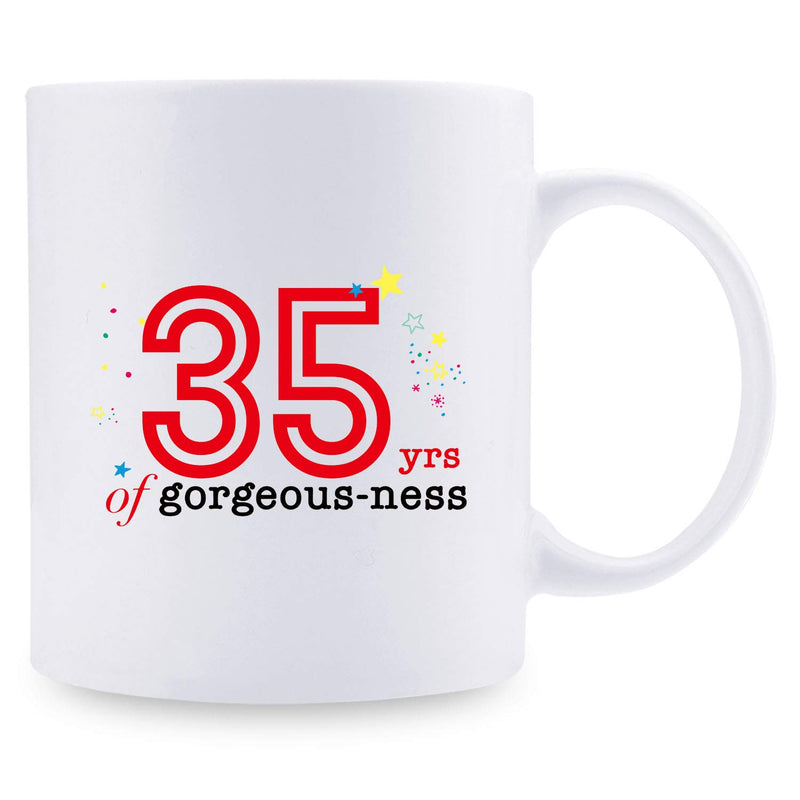 35th Birthday Gifts for Women - 1984 Birthday Gifts for Women, 35 Years Old Birthday Gifts Coffee Mug for Mom, Wife, Friend, Sister, Her, Colleague, Coworker - 11oz