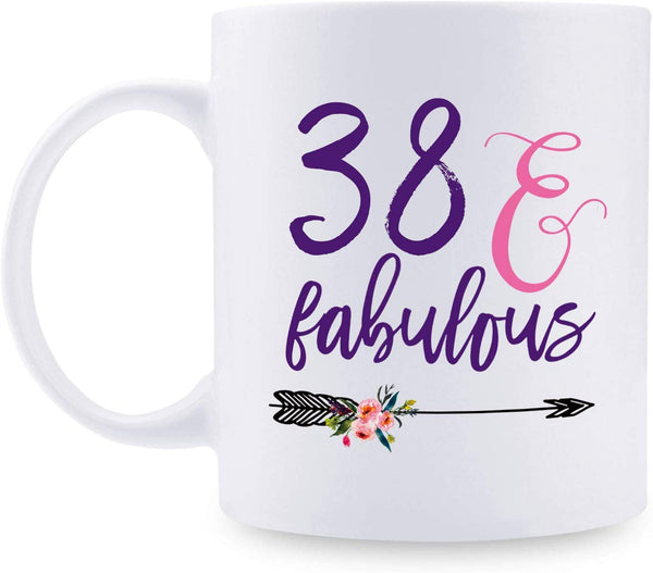 38th Birthday Gifts for Men - 1981 Birthday Gifts for Men, 38 Years Old Birthday Gifts Coffee Mug for Dad, Husband, Friend, Brother, Him, Colleague, Coworker - 11oz