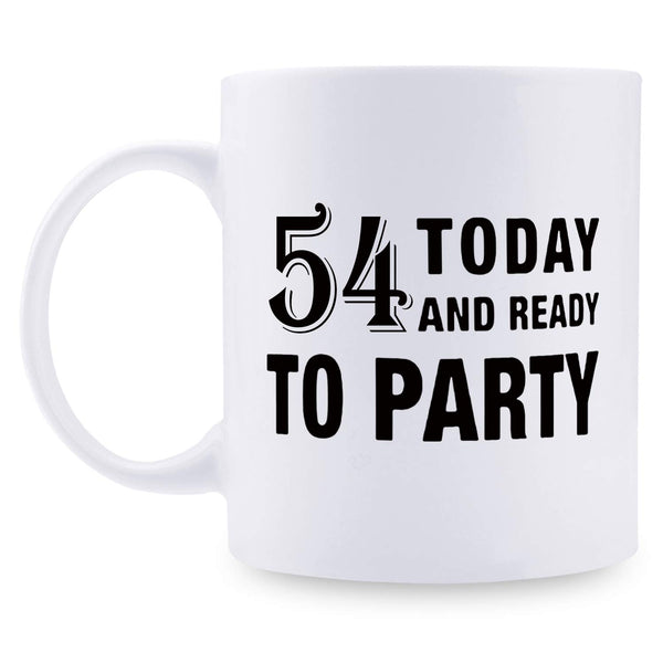 54th Birthday Gifts for Men - 1965 Birthday Gifts for Men, 54 Years Old Birthday Gifts Coffee Mug for Dad, Husband, Friend, Brother, Him, Colleague, Coworker - 11oz