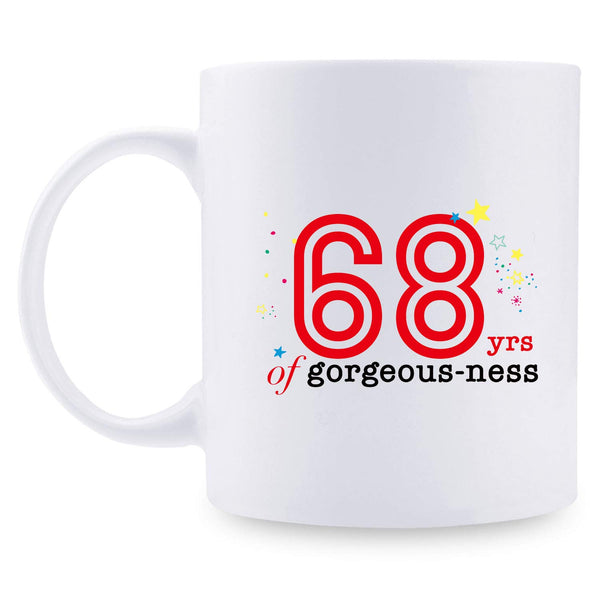 68th Birthday Gifts for Men - 1951 Birthday Gifts for Men, 68 Years Old Birthday Gifts Coffee Mug for Dad, Husband, Friend, Brother, Him, Colleague, Coworker - 11oz