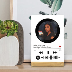 Personalized Music Plaque | Customized Song Plaque | Spotify Plaque | Custom Music Gifts | Couple Gifts | Anniversary Gift | Birthday Gifts