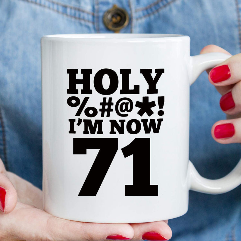 71st Birthday Gifts for Women - 1948 Birthday Gifts for Women, 71 Years Old Birthday Gifts Coffee Mug for Mom, Wife, Friend, Sister, Her, Colleague, Coworker, HOLY MUG - 11oz