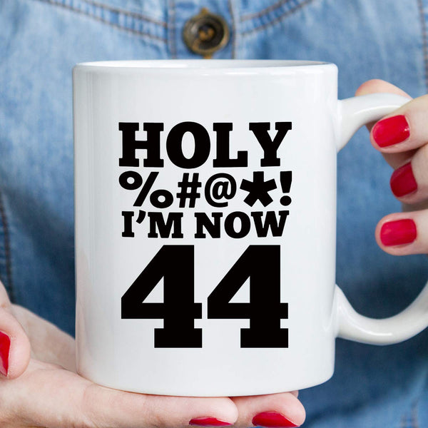 44th Birthday Gifts for Men - 1975 Birthday Gifts for Men, 44 Years Old Birthday Gifts Coffee Mug for Dad, Husband, Friend, Brother, Him, Colleague, Coworker, HOLY MUG - 11oz