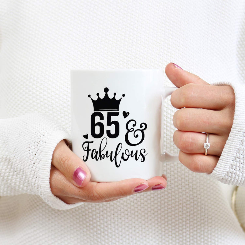 65th Birthday Gifts for Women - 1954 Birthday Gifts for Women, 65 Years Old Birthday Gifts Coffee Mug for Mom, Wife, Friend, Sister, Her, Colleague, Coworker - 11oz