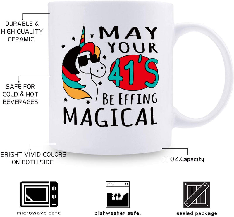 41st Birthday Gifts for Men - 1978 Birthday Gifts for Men, 41 Years Old Birthday Gifts Coffee Mug for Dad, Husband, Friend, Brother, Him, Colleague, Coworker - 11oz