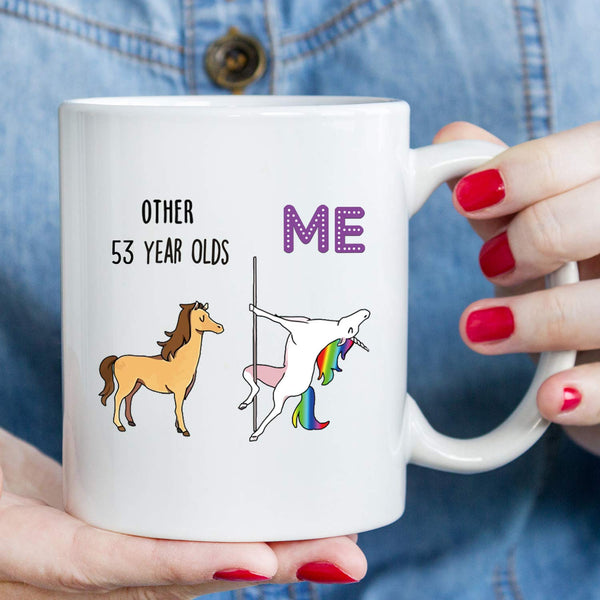 53rd Birthday Gifts for Women - 1966 Birthday Gifts for Women, 53 Years Old Birthday Gifts Coffee Mug for Mom, Wife, Friend, Sister, Her, Colleague, Coworker - 11oz