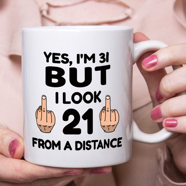 31st Birthday Gifts for Women - 1988 Birthday Gifts for Women, 31 Years Old Birthday Gifts Coffee Mug for Mom, Wife, Friend, Sister, Her, Colleague, Coworker - 11oz