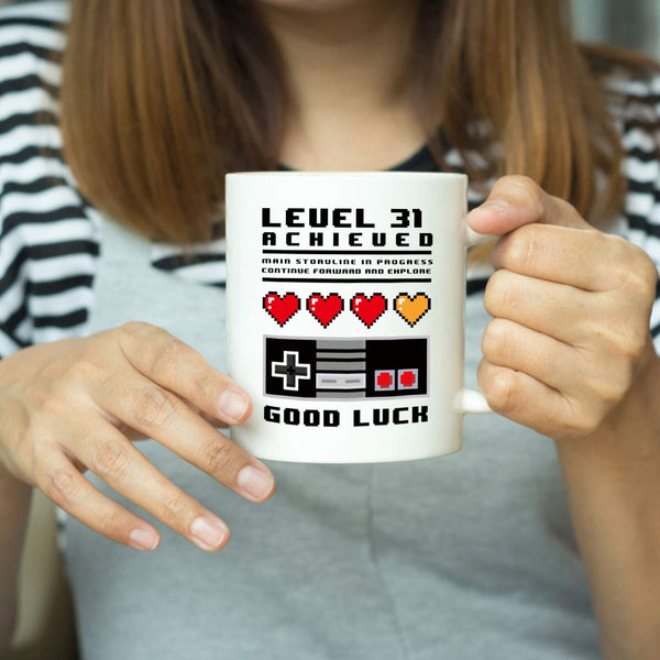 31st Birthday Gifts for Women - 1988 Birthday Gifts for Women, 31 Years Old Birthday Gifts Coffee Mug for Mom, Wife, Friend, Sister, Her, Colleague, Coworker, good luck- 11oz