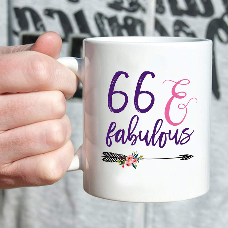 66th Birthday Gifts for Men - 1953 Birthday Gifts for Men, 66 Years Old Birthday Gifts Coffee Mug for Dad, Husband, Friend, Brother, Him, Colleague, Coworker - 11oz