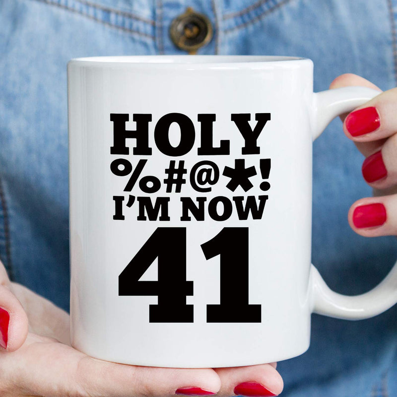 41st Birthday Gifts for Women - 1978 Birthday Gifts for Women, 41 Years Old Birthday Gifts Coffee Mug for Mom, Wife, Friend, Sister, Her, Colleague, Coworker, HOLY MUG- 11oz