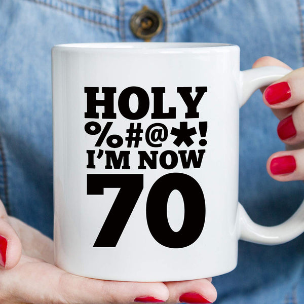 70th Birthday Gifts for Women - 1949 Birthday Gifts for Women, 70 Years Old Birthday Gifts Coffee Mug for Mom, Wife, Friend, Sister, Her, Colleague, Coworker, HOLY MUG - 11oz