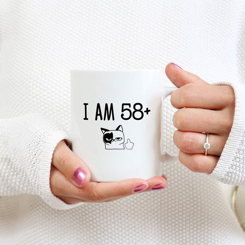 59th Birthday Gifts for Women - 1960 Birthday Gifts for Women, 59 Years Old Birthday Gifts Coffee Mug for Mom, Wife, Friend, Sister, Her, Colleague, Coworker - 11oz