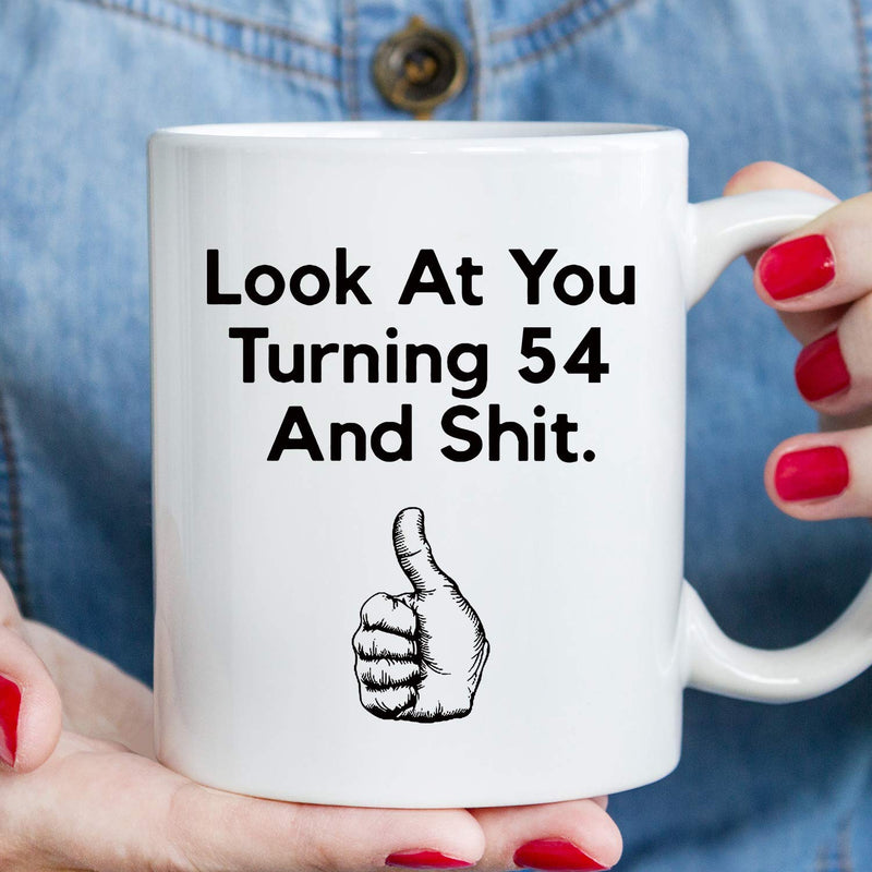 54th Birthday Gifts for Men - 1965 Birthday Gifts for Men, 54 Years Old Birthday Gifts Coffee Mug for Dad, Husband, Friend, Brother, Him, Colleague, Coworker - 11oz