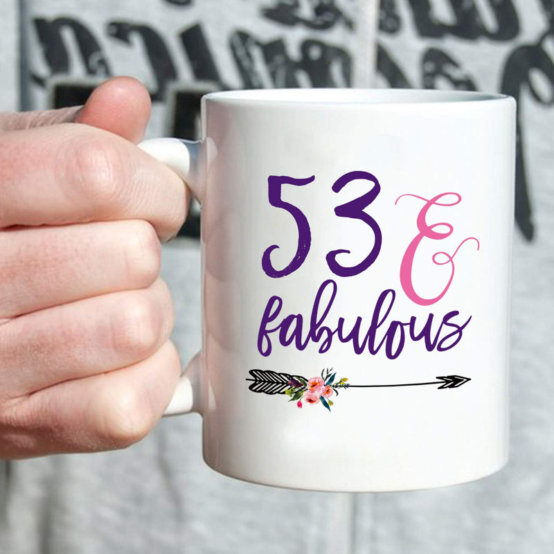 53rd Birthday Gifts for Men - 1966 Birthday Gifts for Men, 53 Years Old Birthday Gifts Coffee Mug for Dad, Husband, Friend, Brother, Him, Colleague, Coworker - 11oz