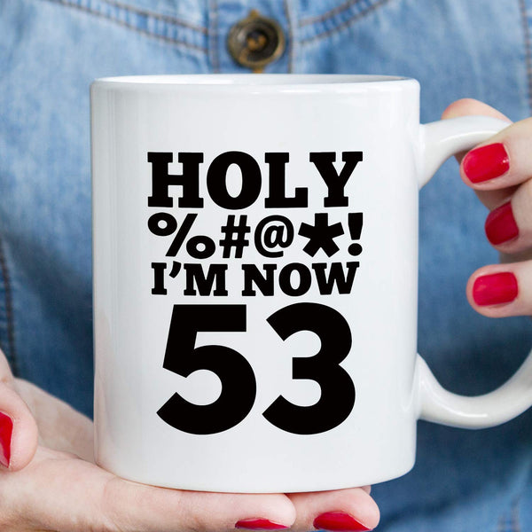 53rd Birthday Gifts for Women - 1966 Birthday Gifts for Women, 53 Years Old Birthday Gifts Coffee Mug for Mom, Wife, Friend, Sister, Her, Colleague, Coworker, HOLY MUG - 11oz