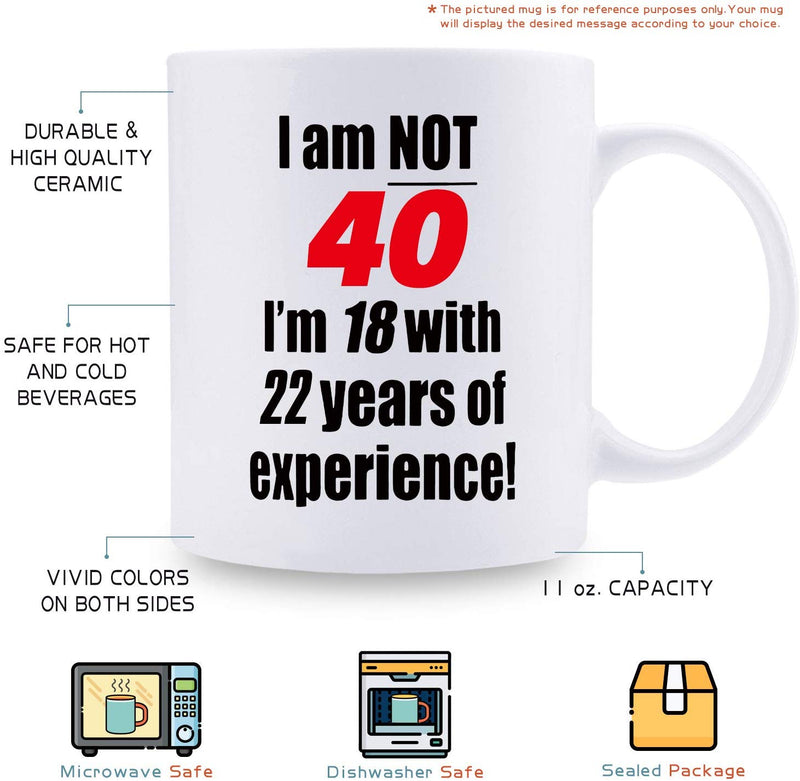 47th Birthday Gifts for Men - 1972 Birthday Gifts for Men, 47 Years Old Birthday Gifts Coffee Mug for Dad, Husband, Friend, Brother, Him, Colleague, Coworker - 11oz