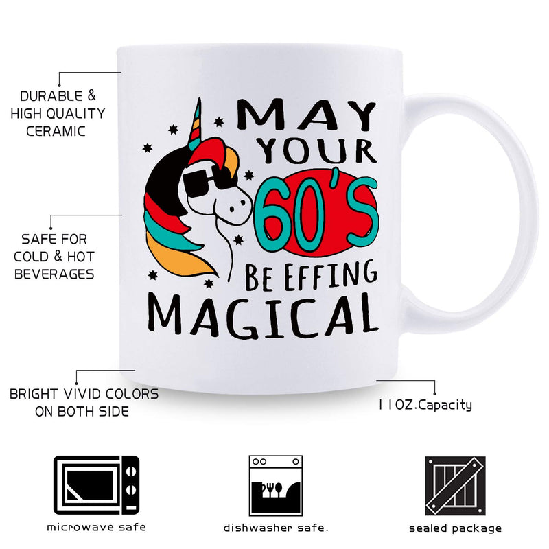 60th Birthday Gifts for Men - 1959 Birthday Gifts for Men, 60 Years Old Birthday Gifts Coffee Mug for Dad, Husband, Friend, Brother, Him, Colleague, Coworker - 11oz