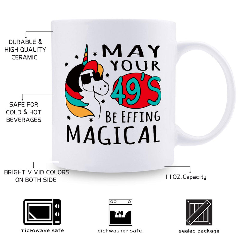 49th Birthday Gifts for Men - 1970 Birthday Gifts for Men, 49 Years Old Birthday Gifts Coffee Mug for Dad, Husband, Friend, Brother, Him, Colleague, Coworker - 11oz