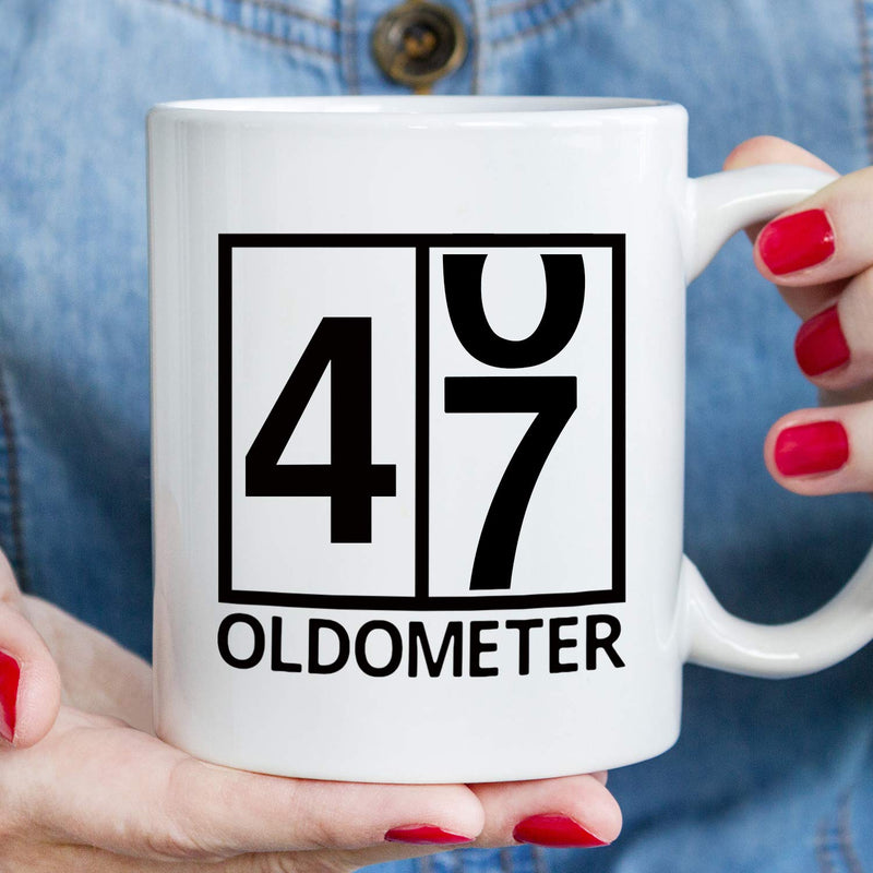 47th Birthday Gifts for Women - 1972 Birthday Gifts for Women, 47 Years Old Birthday Gifts Coffee Mug for Mom, Wife, Friend, Sister, Her, Colleague, Coworker, HOLY COW MUG- 11oz