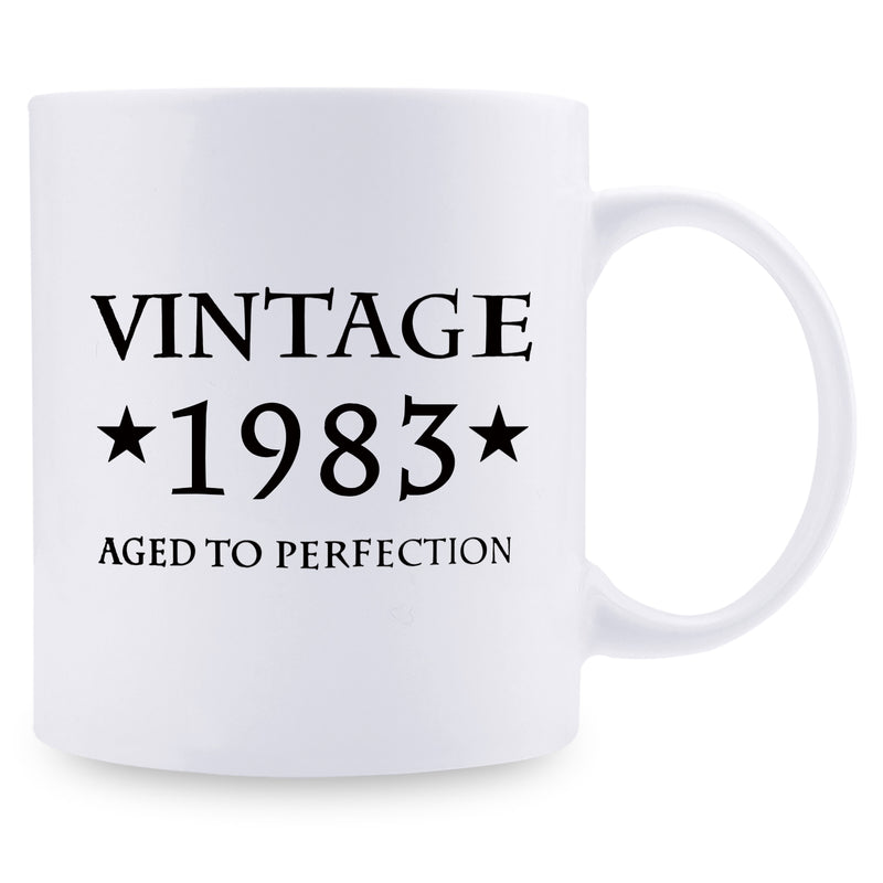 36th Birthday Gifts for Men - 1983 Birthday Gifts for Men, 36 Years Old Birthday Gifts Coffee Mug for Dad, Husband, Friend, Brother, Him, Colleague, Coworker - 11oz