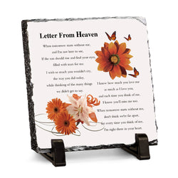 Letter from heaven Sympathy Gifts for Loss of Loved One grief gifts death anniversary gifts